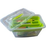 Opbergbox - Transparant - Kunststof - 30L