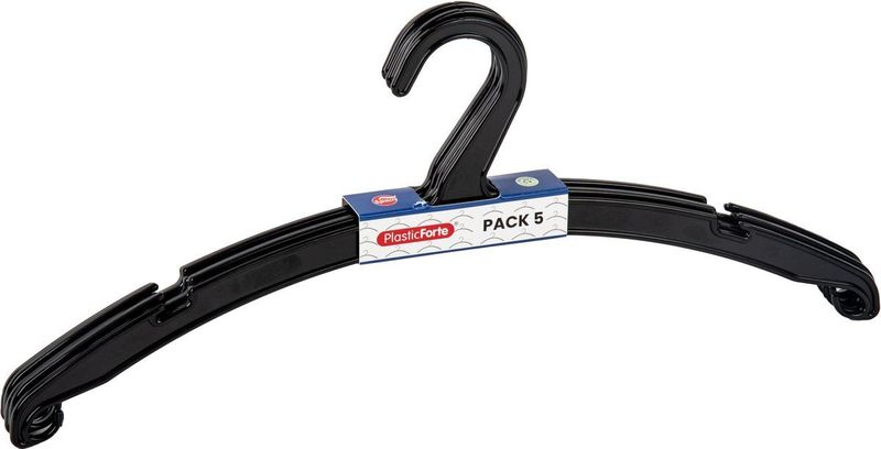 Kledinghanger - Zwart - Kunststof