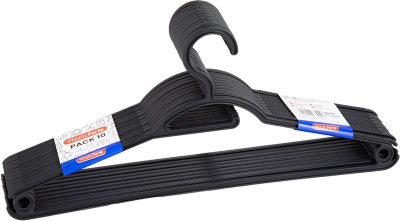 Kledinghanger - Zwart - Kunststof