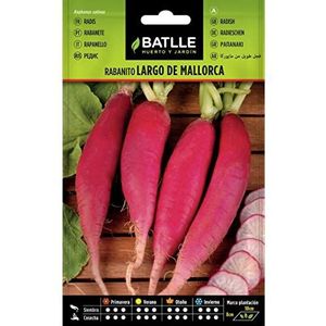 Batlle groentezaden - lange fietsspullen - Mallorca (1800 seeds)