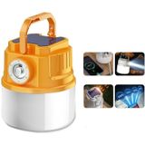 C52 multifunctionele zonne-campinglamp Zoombare waterdichte tentlamp met USB-uitgang