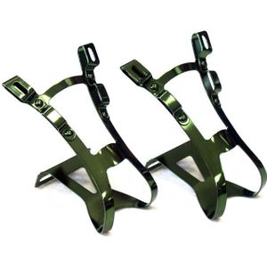Metalen Toe Clips - Groen - Duurzaam Metaal