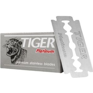 Banbu - Tiger Platinum - Scheermesjes - 5 Stuks - RVS