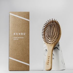 Banbu - Ronde Bamboe Borstel - Bamboe