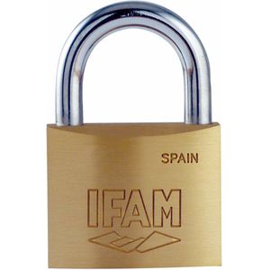 IFAM | Hangslot uit de K-serie | Messing | Normaal boogmodel | K30 | Hoge veiligheid | Uitstekende oplossing | Geschikt voor binnen en buiten | Goede sterkte