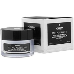 B D. BULLON Actieve anti-aging gezichtscrème met grenobelnoten, aminozuren en zonwering, voor alle huidtypes, 50 ml