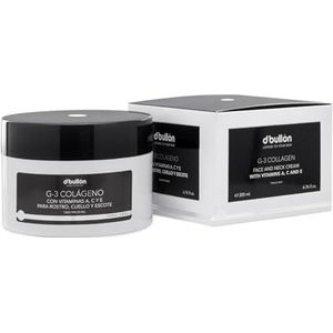 B D. BULLON G-3 collageen met vitaminen A, C en en voor gezicht, nek en hals, 200 ml