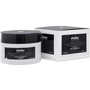 D'Bullón Professionele crème speciaal voor voeten, ellebogen en knieën. Balancerend, super-hydraterend, met amandelolie - 200 ml
