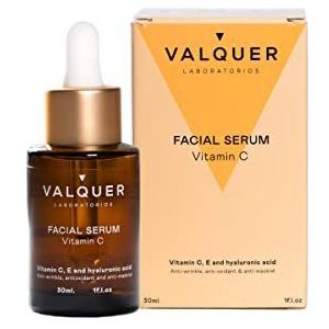 Valquer - Anti-aging Gezichtsserum - Met Vitamine C en E - Hydraterend en Beschermend