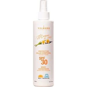Valquer Zonnebrandmiddel SPF 30 - Gemiddelde lichaamsbescherming - beschermt en hydrateert - Zonnebrandcrème - Waterdicht - 300 ml