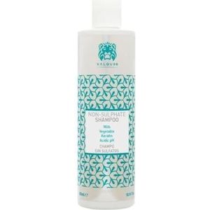 Valquer Profesional Shampoo zonder sulfaat, gevoelige hoofdhuid, pH-waarde, behandelingsshampoo, plantaardige keratine en vitamine E, zijdeachtig en hydraterend haar, 300 ml