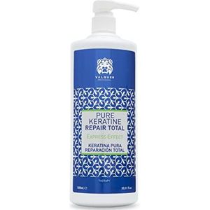 Válquer Professional Pure Keratine voor het haar. Total Repair van beschadigd haar. Zonder sulfaten, siliconen of zout - 1000 ml