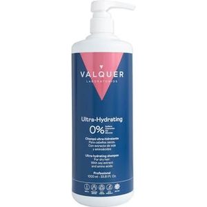 Valquer - Profesional - Ultra-hydraterende Shampoo - 1000 ml - Voor Droog Haar