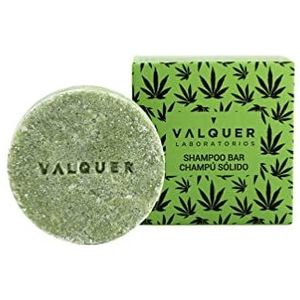 Valquer Laboratorios Hemp exotische shampoo (cannabis extract en hennepolie) zonder zeep zonder plastic, oRGaanse en natuurlijke shampoo, 50 g