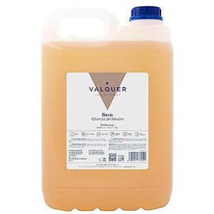 Valquer Profesional Ph Neutrale Revitaliserende Shampoo met glans en Pro-Vitamine B5 voor kapsalon, 5000 ml