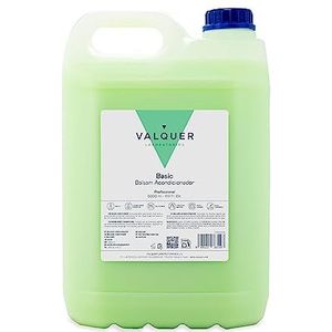VALQUER Haarconditioner Balsem met Plantaardige Keratine | Intensieve Herstelbehandeling voor Beschadigd en Droog Haar | Glans, Zachtheid en Natuurlijke Voeding Zonder Siliconen | Veganistisch | 5 L