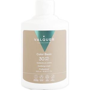 Valquer Professionele zuurstofhoudende crème gestabiliseerd, 30 banden (9 procent). Permanente haarkleuring professionele toepassing kapper veganistische formule - 1000 ml