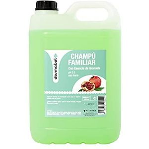 Desmabel Familieshampoo met granaatappelessentie, Garraf Shampoo, Professionele kappersshampoo, zonder parabenen, Ph 5,5, dagelijks gebruik. Zachte formule, 5000 ml