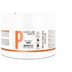 SALERM - Masker voor beschadigd haar - Multi-proteïne Hair Lab - 250 ml - Herstelt het gebrek aan natuurlijke keratine