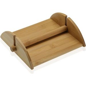 Servethouder Versa Hout Bamboe (17,8 x 5,8 x 19 cm)