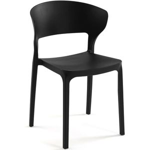Versa zwarte stoel