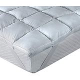 Classic Blanc Topper Letto 120-120 x 200 cm Wit