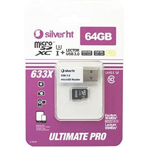 SilverHT 15238 flashgeheugen 64 GB MicroSDXC UHS-I Klasse 10