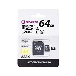 SilverHT 111571840164 MicroSDXC geheugenkaart (64 GB)