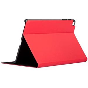 Silver HT - behuizing bookcase Wave voor Samsung Tab A 10.1"" (T510 / T515) donkerblauw, met standfunctie. Rood