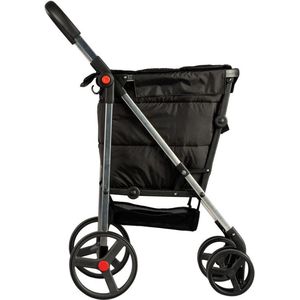 Beagles Boodschappentrolley Shop & Go 21371 Zwart