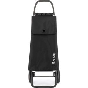 Boodschappentrolley Zwart Alu 56L 31x24x54cm