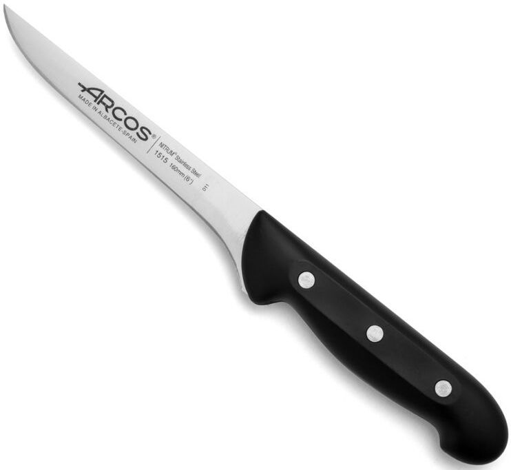 Maitre - Uitbeenmes - 160 mm - Roestvrij Staal - Ergonomisch Handvat