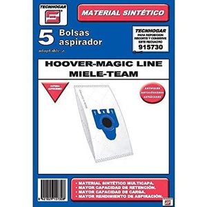 Tecnhogar Hoover/Magic Line/Miele Stofzuigerzakken - 5 STUKS