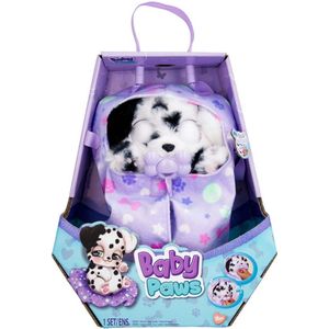 Baby Paws hondje Dalmatiër - Interactieve pluchen knuffel