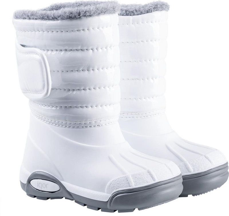 Igor - Winterlaarzen - Topo Ski Charol - Wit - PVC en Textiel