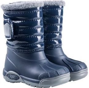 Snowboot Igor Kids Topo Ski Charol Marino