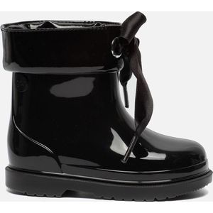 Igor - Bimbi Lazo - Regenlaarzen - Zwart - Hoogglans met Strik