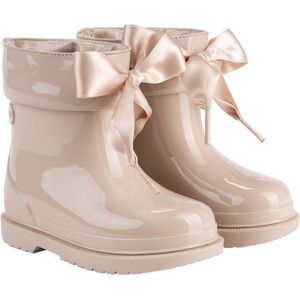 Igor - Bimbi Lazo - Regenlaarzen - Hoogglans - Beige