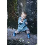 Igor - Regenjas - Blauw - Waterafstotend - Met Capuchon en Rits