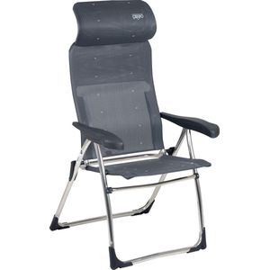 Crespo ComPact campingstoel grau 64 x 102 x 60 cm