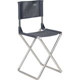 Crespo AL-304/40 stoel, aluminium, antraciet, 57 x 42 x 44 cm
