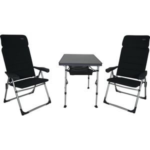 Crespo AA/213-CTA tafel, & stoelenset - 3-delige set