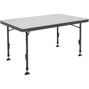 Navaris campingtafel - Inklapbaar campingtafeltje van aluminium - Opvouwbare tafel inclusief draagtas - Picknicktafel - Zilver