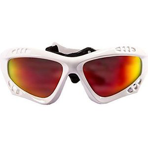 Ocean Sunglasses Australia 11701.3 zonnebril, gepolariseerd, frame wit gelakt, glazen: Revo geel