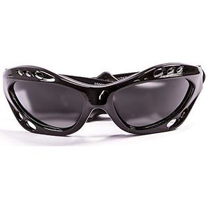 Ocean Sunglasses - Cumbuco - gepolariseerde zonnebril - montuur: zwart gelakt - glazen: Smoke (15000.1)