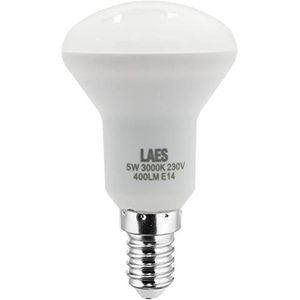 Laes - LED reflectorlamp E14 5 Watt wit 50 x 86 mm