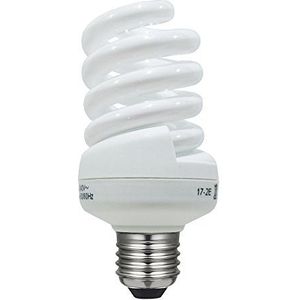LAES - Energiebesparende lamp spiraal E27 11W wit 38x92mm