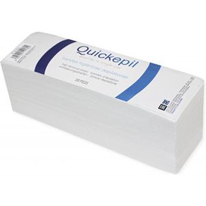 Quickepil Harsstrips voor het gezicht  12,5 x 3 cm  100 stuks