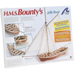 Artesania Latina - Jolly Boat HMS Bounty - Houten Modelbouw - Schaal 1/25