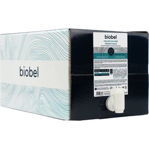 Biobel – Vloeibaar Wasmiddel – 18 L - 100% Natuurlijk – Biologisch afbreekbaar - Voordeelverpakking